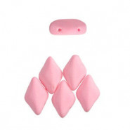 Matubo GemDuo Beads 8x5mm Bondeli - Matt soft pink